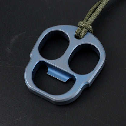 Titanium Bottle Opener Knuckle Duster - Multi-function Defense Tool