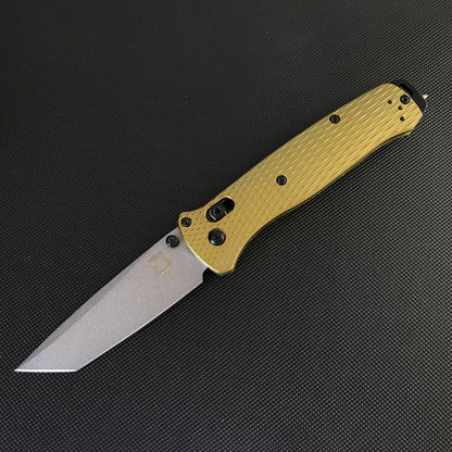 Liome Aluminum Grip Tactical Folder Outdoor Camping Survival Knife EDC Tool