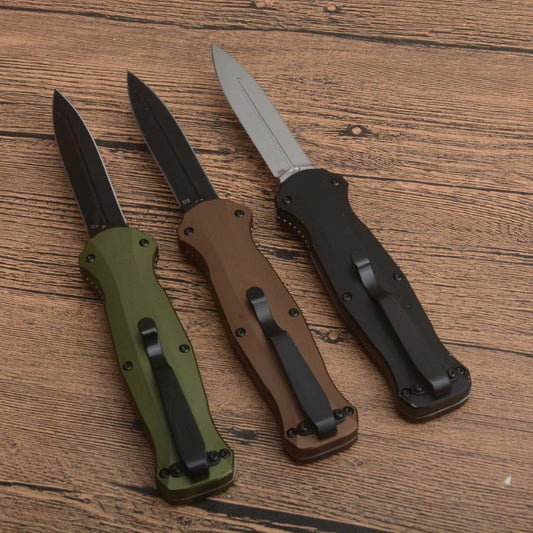 BM3300 Aluminum Handle Tactical Knife Camping Pocket Knife EDC Tool