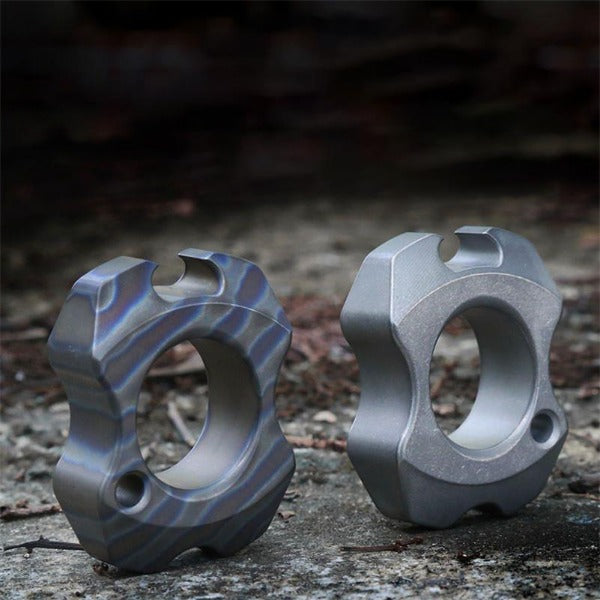 Mini Handfire Titanium Knuckle Duster Bottle Opener