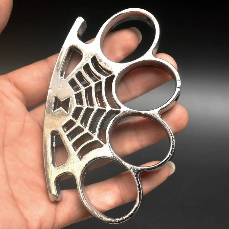 WebGuard: Metal Brass Knuckle Duster, Combat & Window Breaker