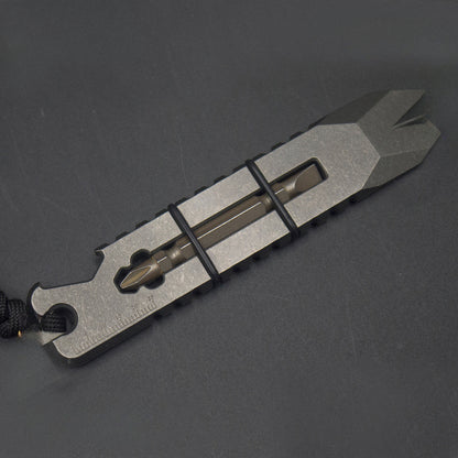 Titanium Multi-Tool Wrench & Pry Bar