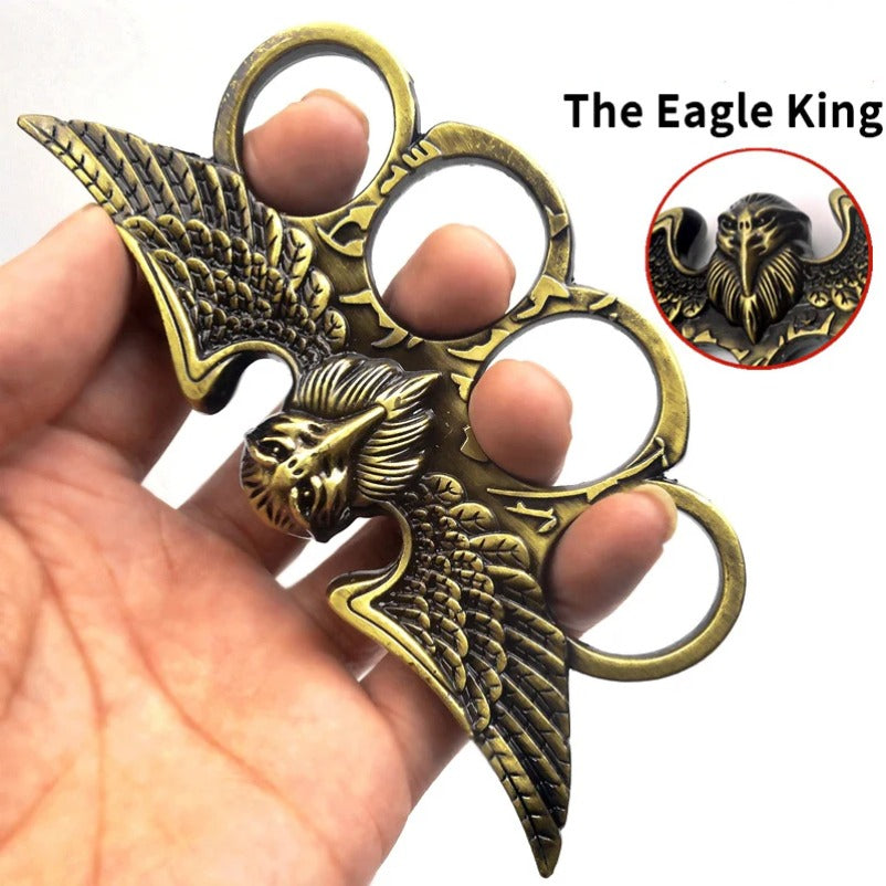 Thickened Eagle King Knuckle Duster - Four Finger Protector