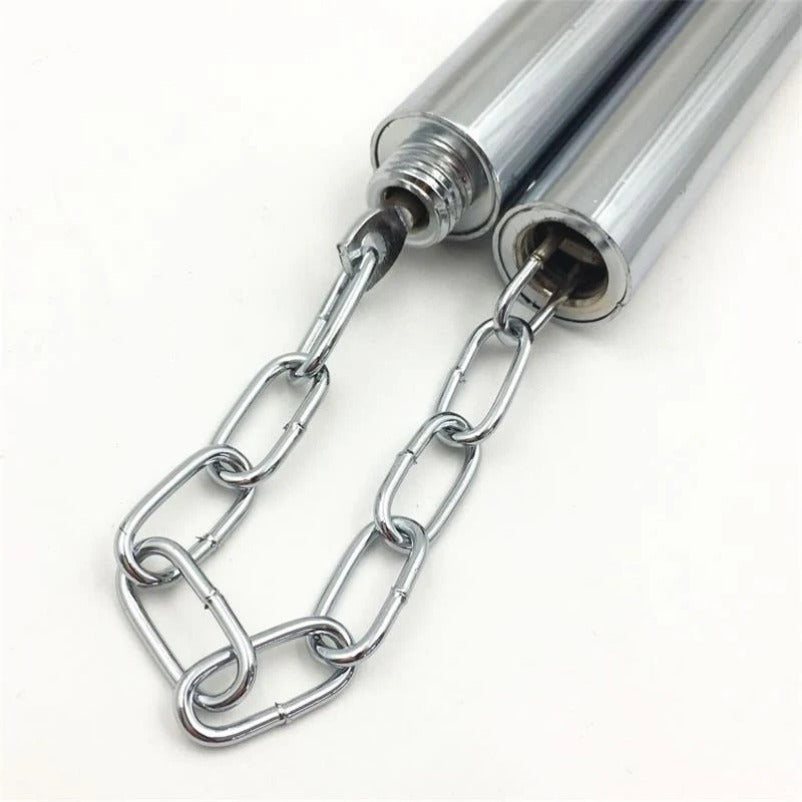 Steel 2-in-1 Nunchaku - Outdoor Self-Defense Tool