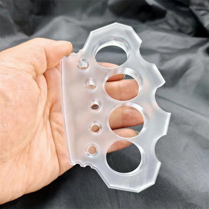 Thickened Non-Metallic Knuckle Duster - Self-Defense EDC Tool