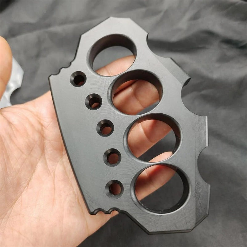 Thickened Non-Metallic Knuckle Duster - Self-Defense EDC Tool