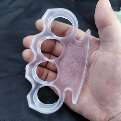 Classic Non-Metallic Knuckle Duster - Portable Self-Defense EDC Tool