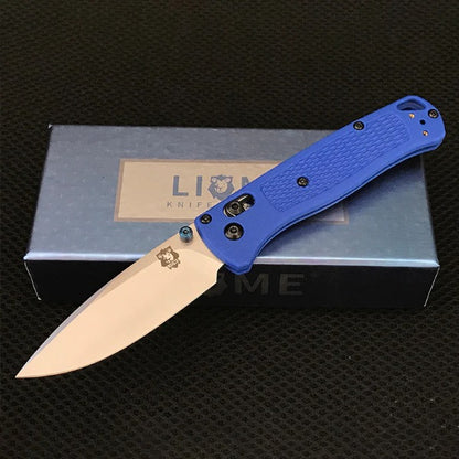 Liome Fiber Grip Folding Blade Outdoor Camping Survival Knife EDC Tool