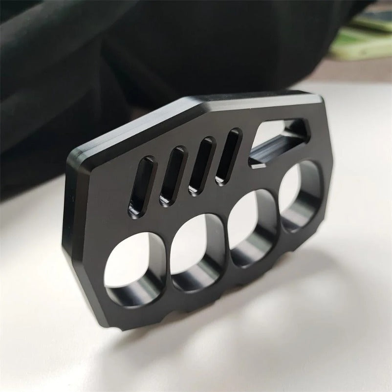 Knuckle Duster para autodefesa ao ar livre - Equipamento de proteção portátil