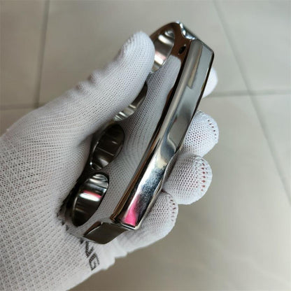 Mirror Polished Titanium Knuckle Duster