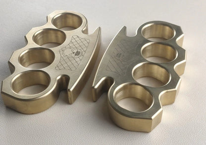 PrecisionGuard: Brass Knuckle Duster & Window Breake