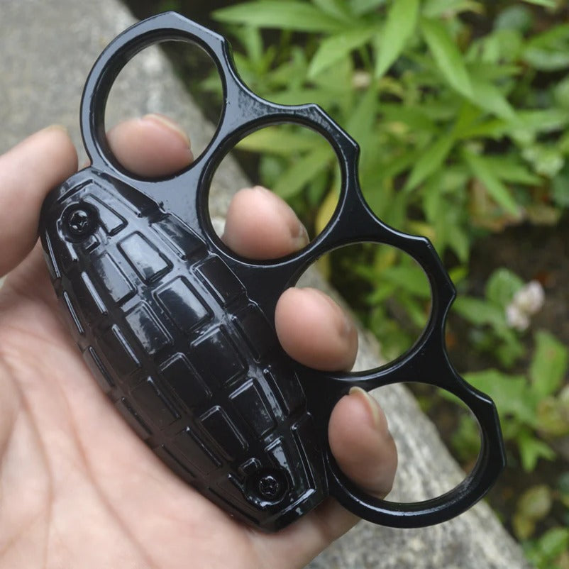 TigerGuard: Metal Brass Knuckle Duster & Four-Finger Buckle