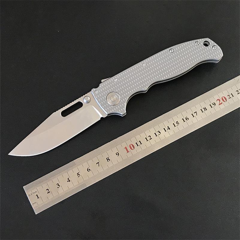 Titanium Alloy Folding Knife Outdoor Camping Hunting