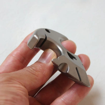 Mini Titanium Knuckle Duster - Ferramenta de autodefesa EDC