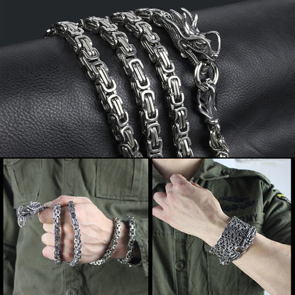 Titanium Steel Defense Wristband Accessory