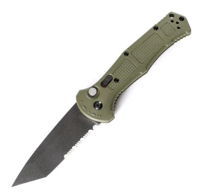 D2 Blade Nylon Fiber Handle Folding Knife Outdoor Hunting Tactical Pocket Knife