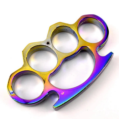 ColorGuard: Metal Brass Knuckle Duster & Tiger Fist Buckle