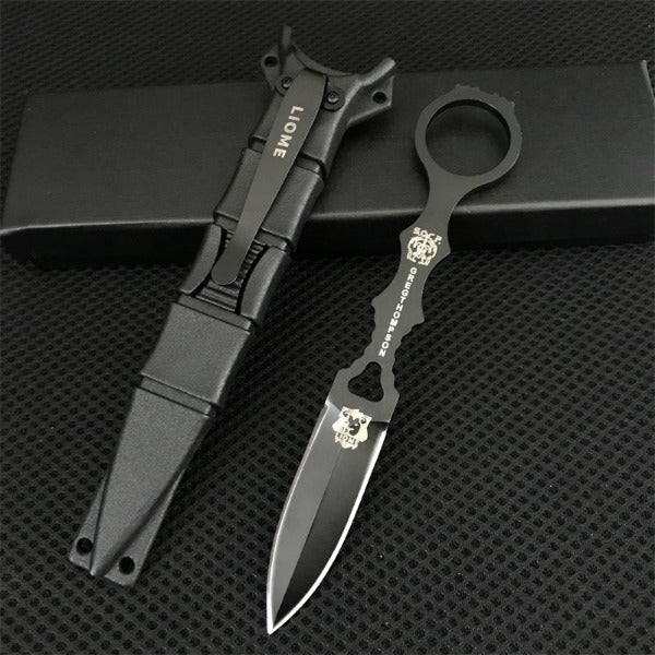 Liome Fixed Blade Outdoor Camping Tactical Hunting Knife