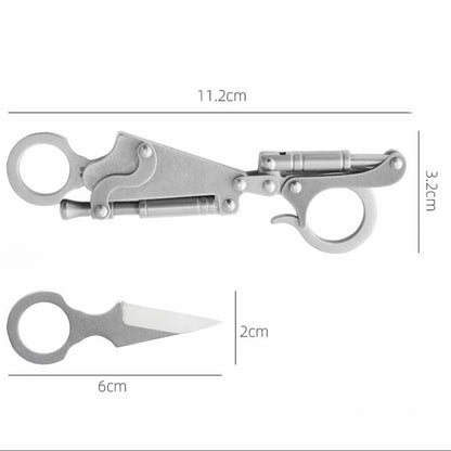 High Rebound Pocket Blade Keychain Self Defense EDC Tool