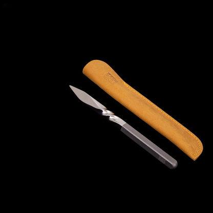 Titanium Handcrafted Twist Tea Needle Knife