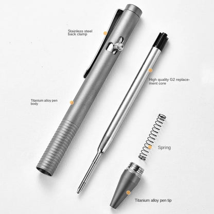 Bolt Titanium Tactical Pen - Multifunctional Tool