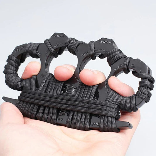 Sleek Self-Defense EDC Tool: Solid Brass Knuckles Duster