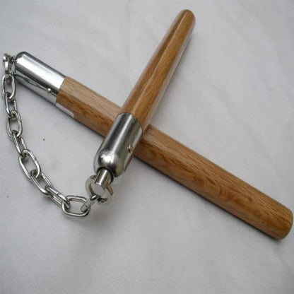 Wooden Nunchucks - Martial Arts Self-Defense Tool