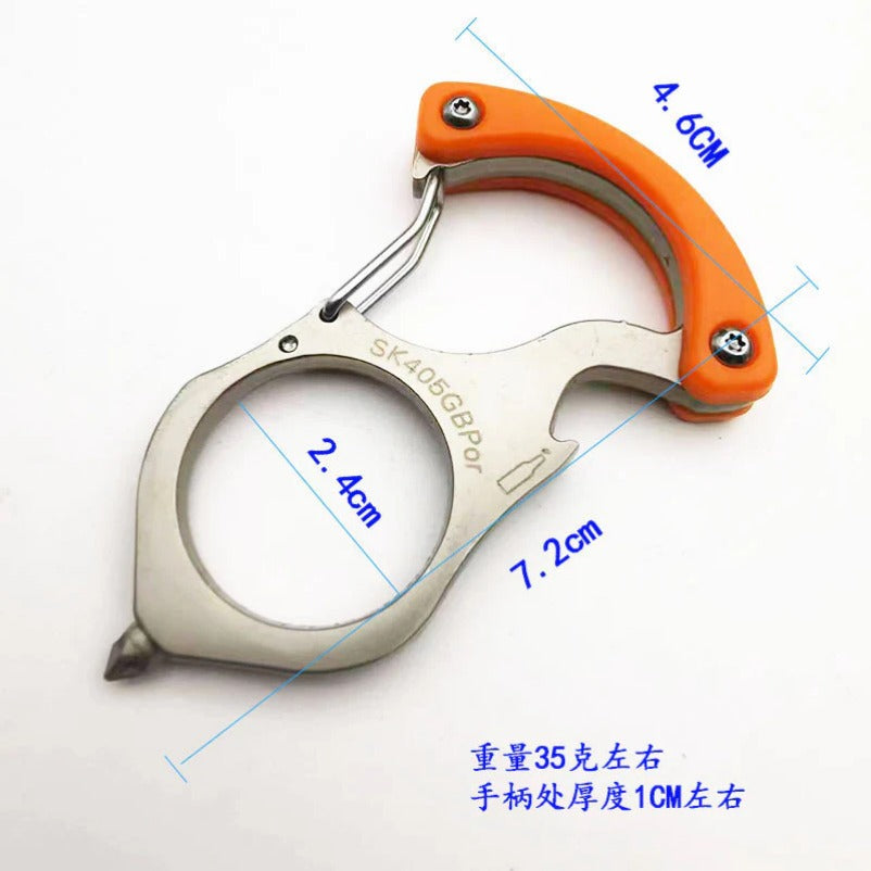 Single Finger Knuckle Duster - Sharp Edge Defender