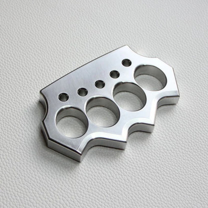 Solid Steel Knuckle Duster - Defense EDC Tool