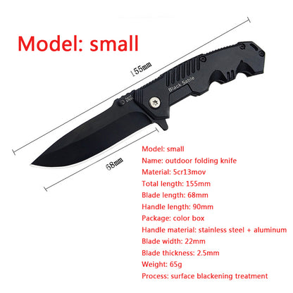 Portable Outdoor Defense Folding Knife