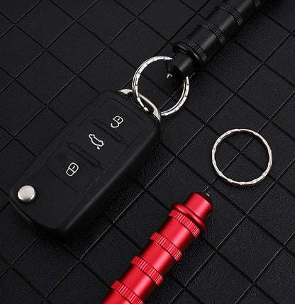 Mini Tactical Pocket Knife Survival Keychain Defense EDC Tool