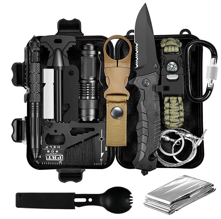 Multifunctional Tactical Knife EDC Survival Kit