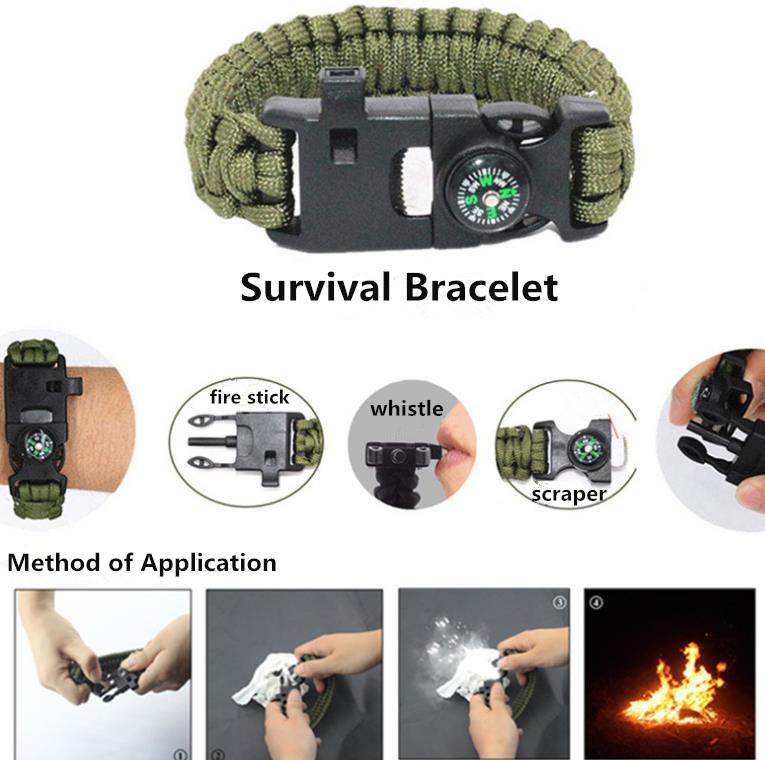 Multifunctional Tactical Knife EDC Survival Kit