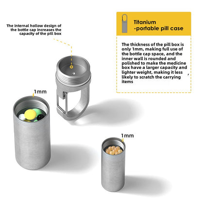 MiniMed Keychain Pill Pod